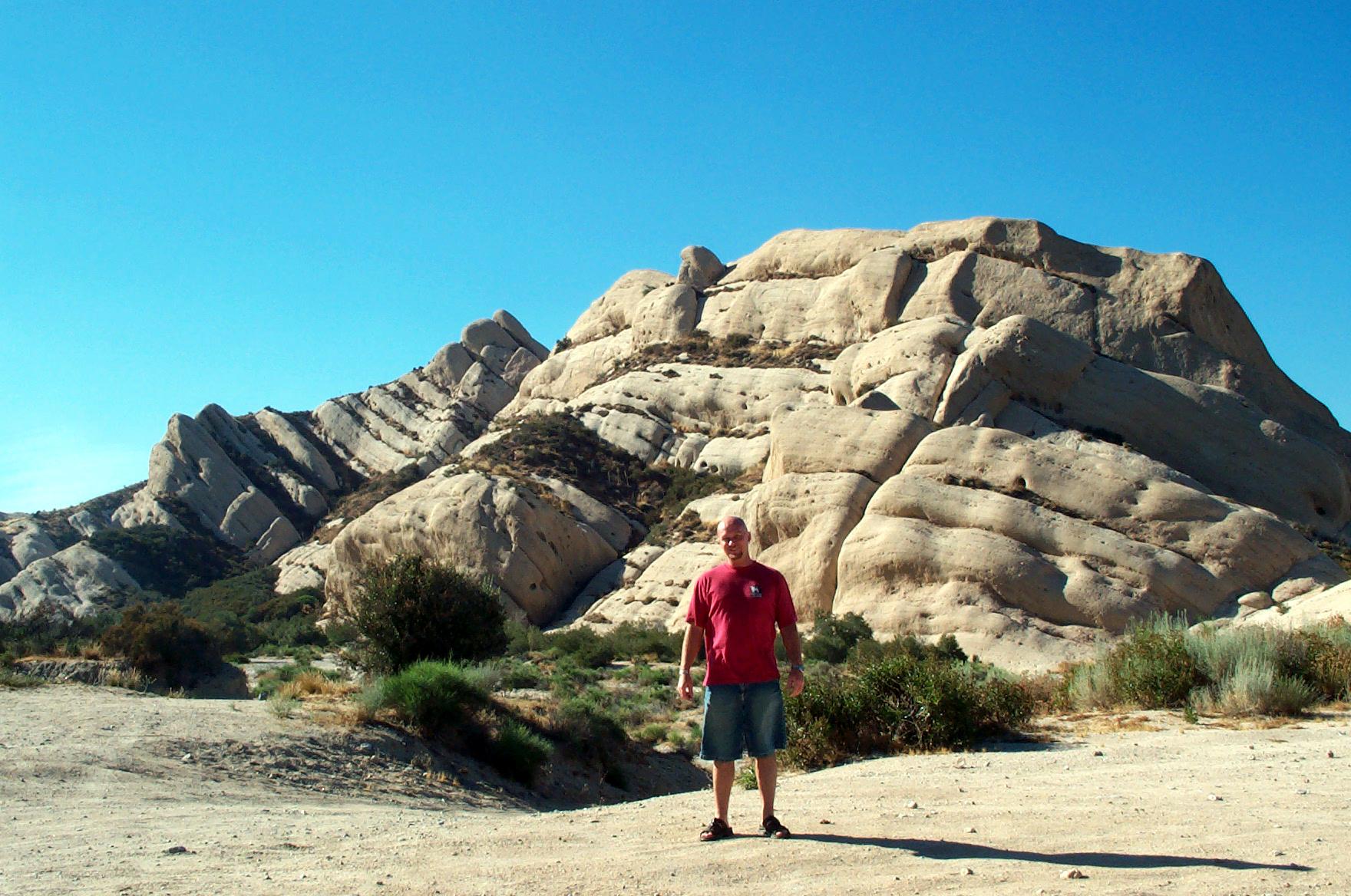 The famous Morman Rocks California USA